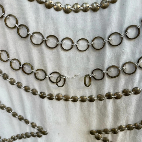 Haute Hippie embellished silk blouse, size small - Picture 7 of 13